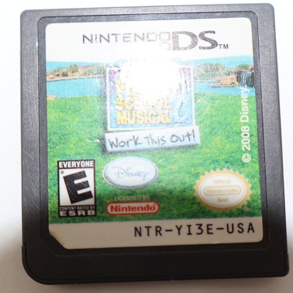 Nintendo High School Musical Work This Out! DS Game Grey NTR-YI3E-USA‎ Disney